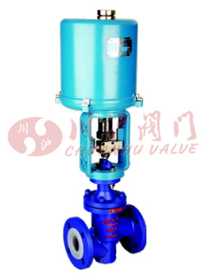 電動襯氟調節閥