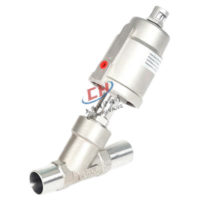 P3焊接氣動角座閥圖片