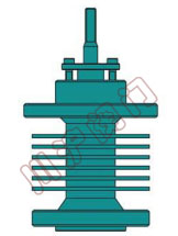 氣動鑄鋼單座調節閥 高溫型