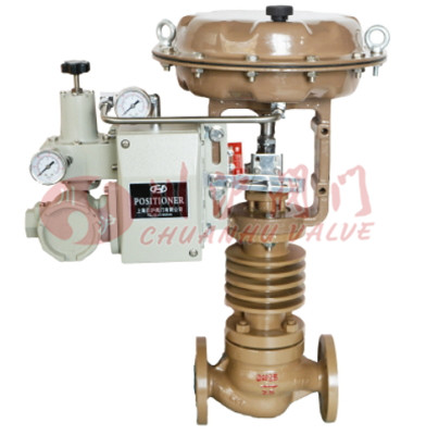 氣動高溫調節閥