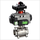 氣動內螺紋球閥