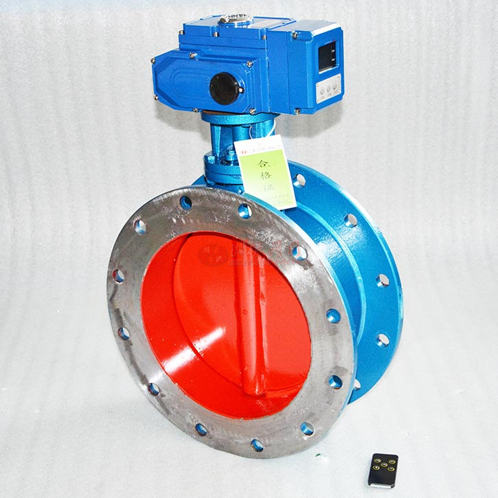 智能化電動通風蝶閥實物圖