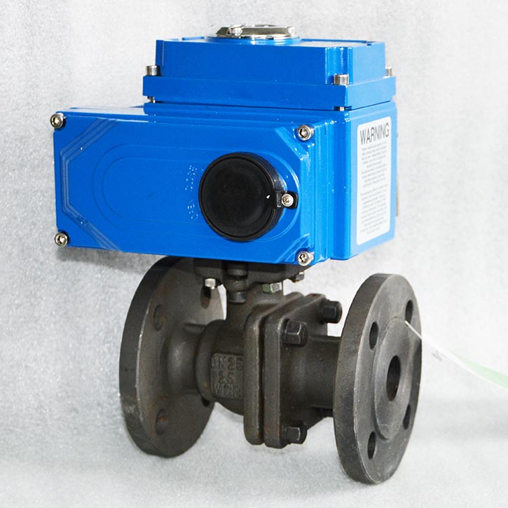 電動開關球閥實物圖