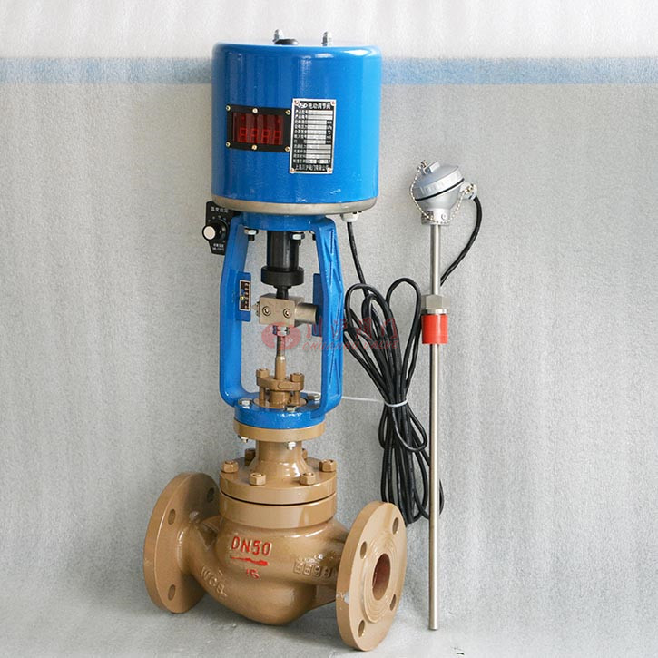 電動溫度調節閥實物圖