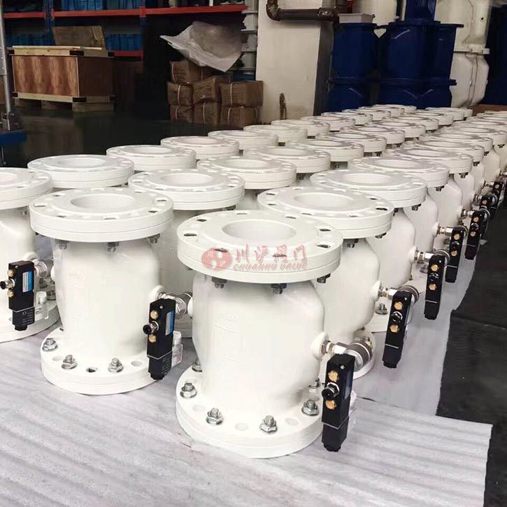 VF管夾閥實物圖